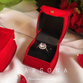 Halo Diamond Engagement Ring